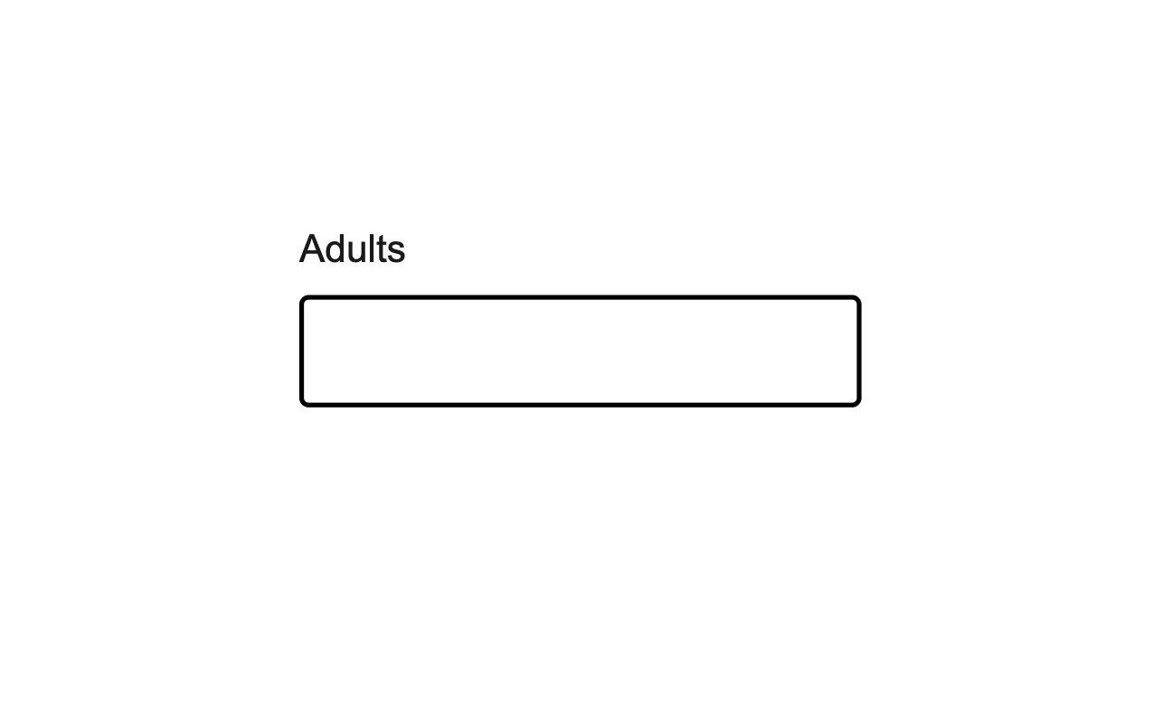 Do: Use label instead of a placeholder